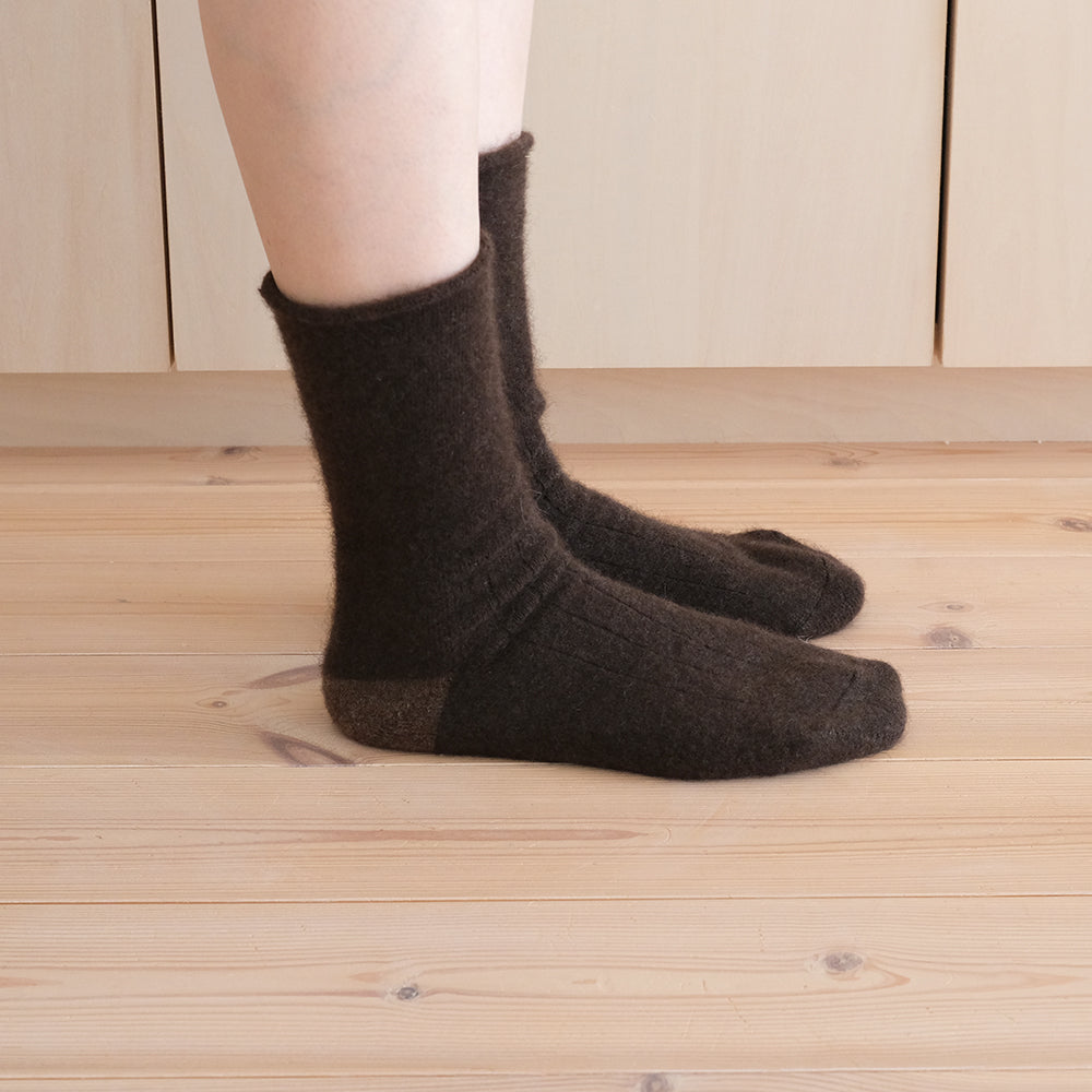 ヤクウールのゆったりソックス