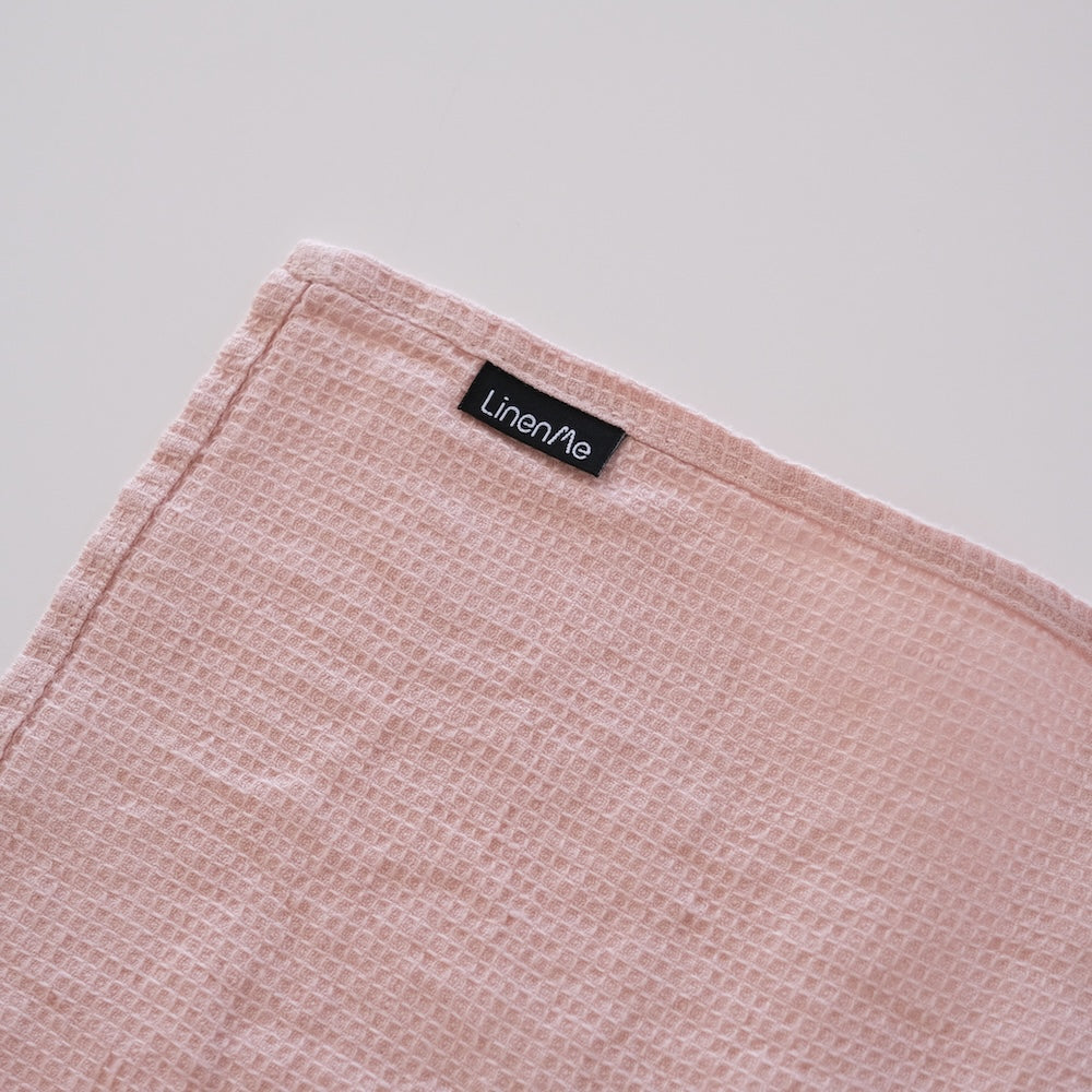 リネンワッフルタオル