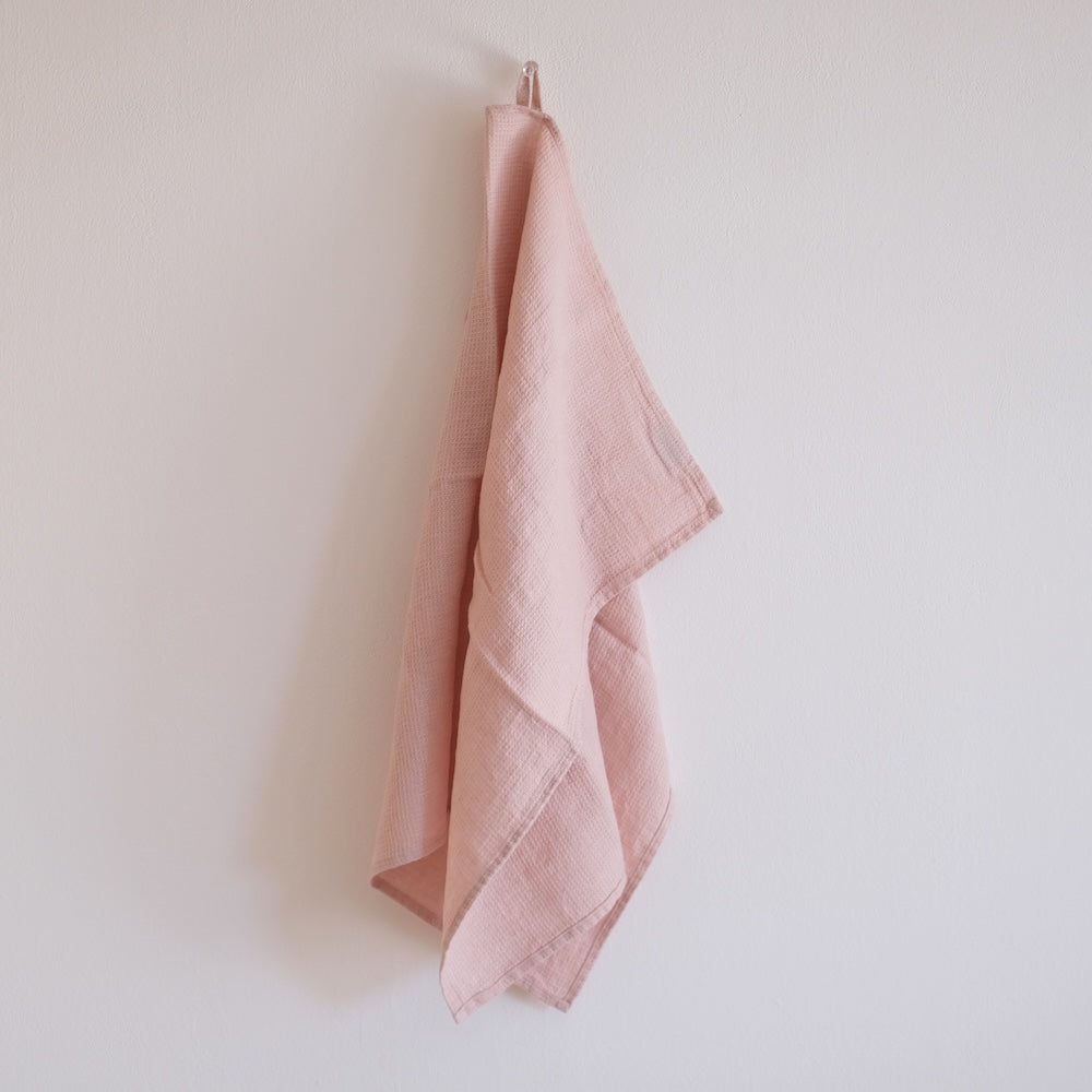 リネンワッフルタオル