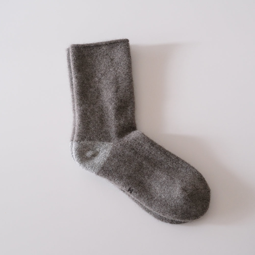 ヤクウールのゆったりソックス