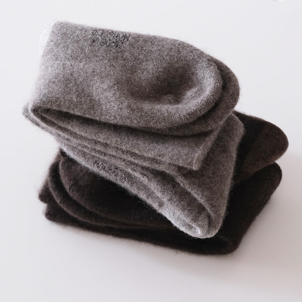 ヤクウールのゆったりソックス