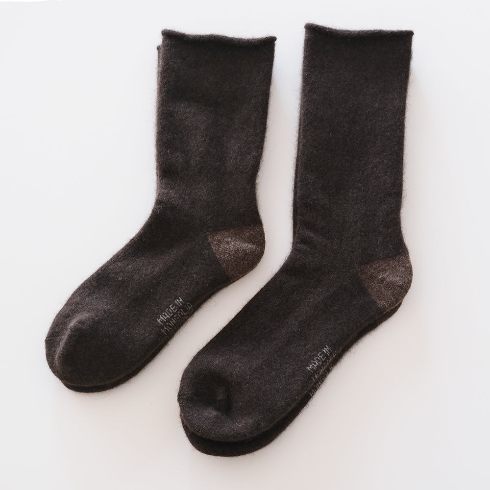 ヤクウールのゆったりソックス