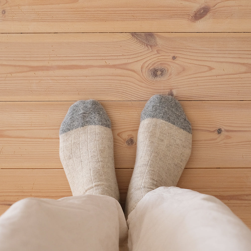 ひつじのウールソックス