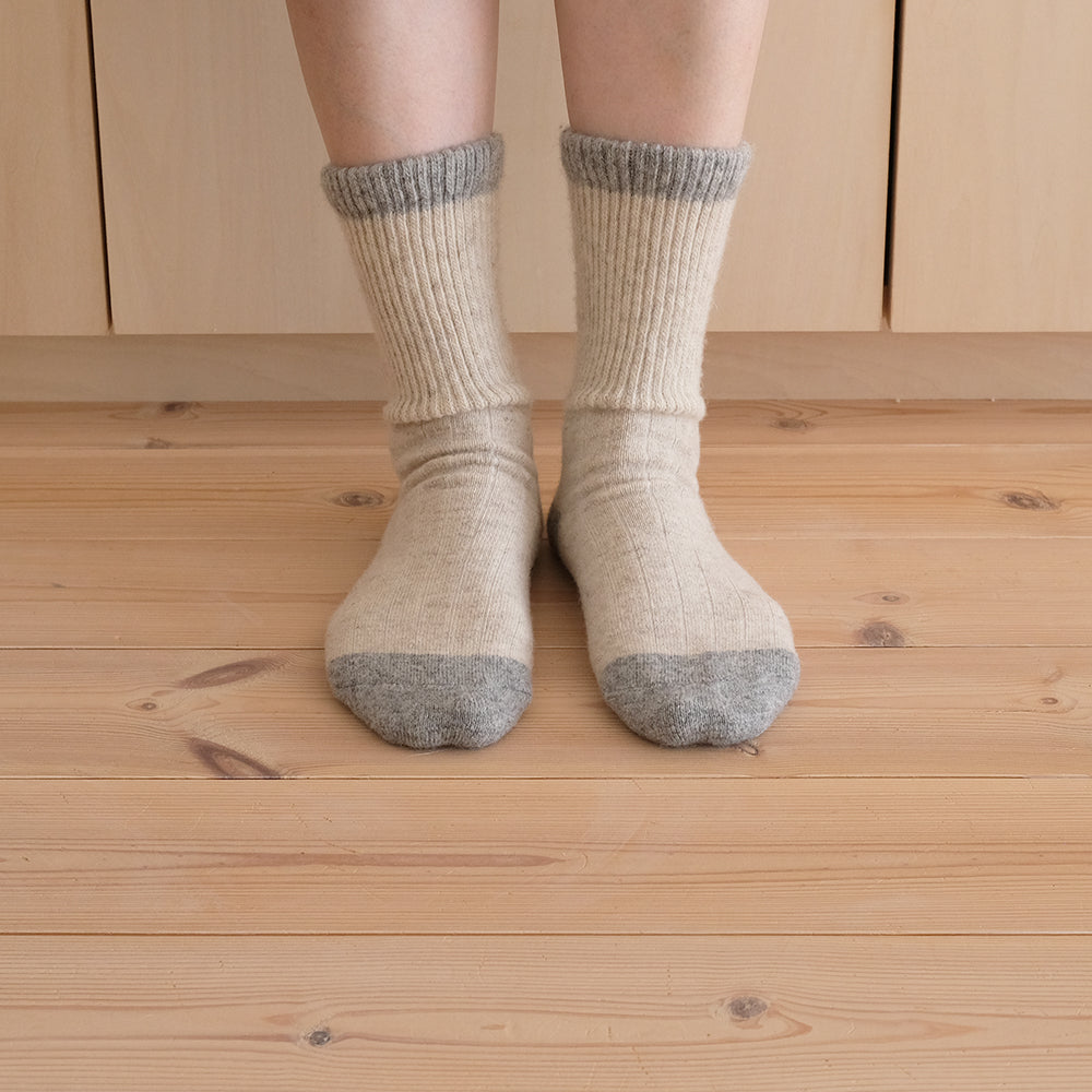 ひつじのウールソックス