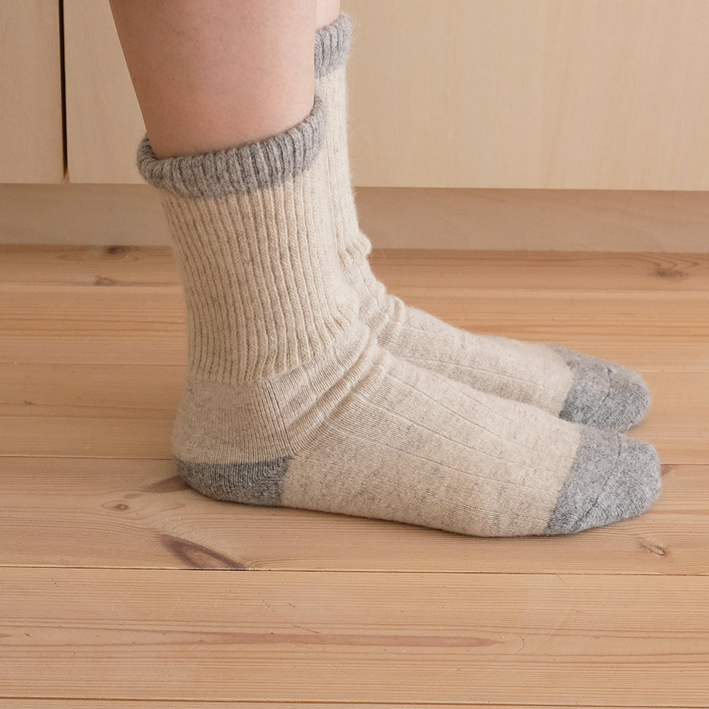 ひつじのウールソックス