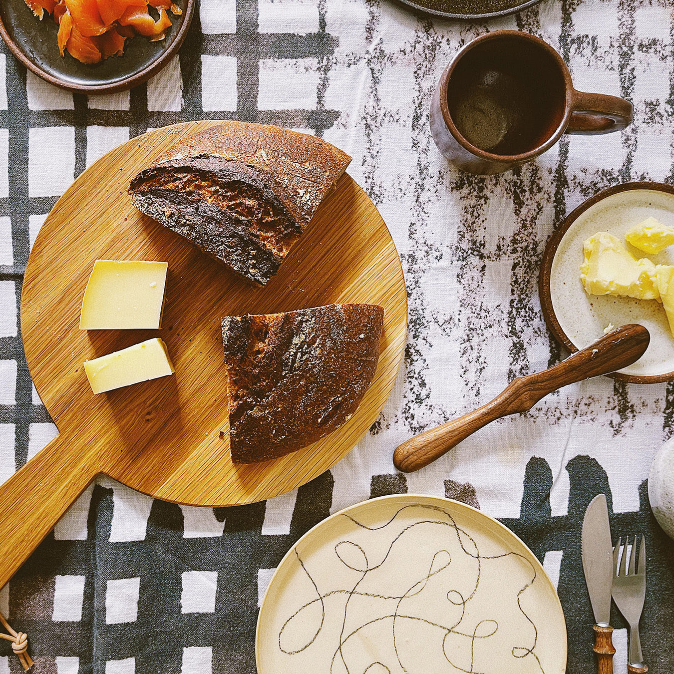 Round Wooden Cutting Board